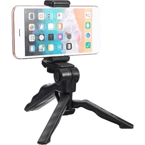 Desktop Live Mobile Phone Tripod Handheld Holder for GoPro Sports Action Camera for Smartphone Bracket Tripod Accessory