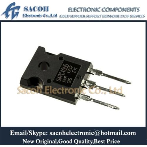Free Shipping 10Pcs IRG4PC40UD G4PC40UD or IRG4PC40U G4PC40U G4PC40S TO-247 20A 600V Power IGBT