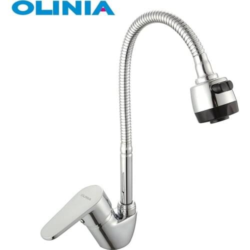 OLINIA kitchen faucet mixer rotatable kitchen zinc alloy ceramic core faucet kichen filter faucet kitchen mixer faucet OL7165W