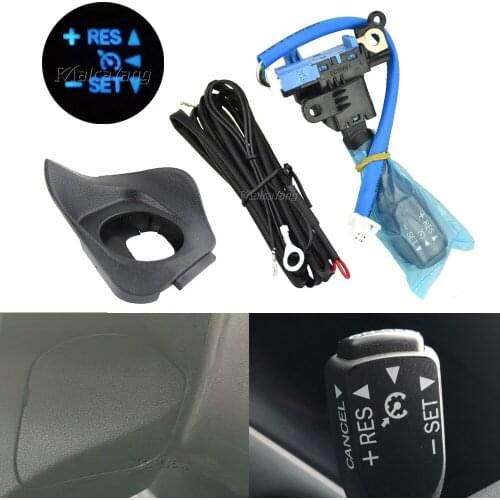 Blue Backlight For Toyota Land Cruiser 2018 2019 Cruise Control Switch With Cover 45186-30180-C0 84632-34017 84632-34011