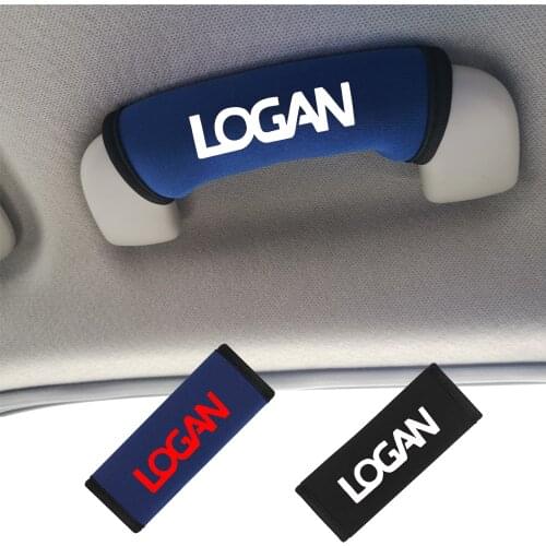 Comfortable and stylish auto interior roof handrail protector cover for Renault Logan