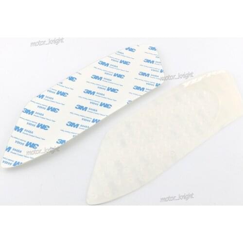 Motor_Knight Tank Pad Protector Sticker Decal Gas Knee Grip Tank Traction Pad Side 3M For YAMAHA R6 2006 2007