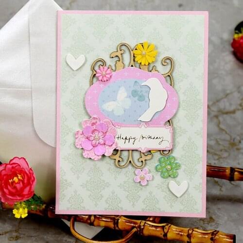 2pcs Creative Greeting Cards With Envelope Laser Cut Postcard For Birthday Christmas Valentine 'Day Party Wedding Decoration