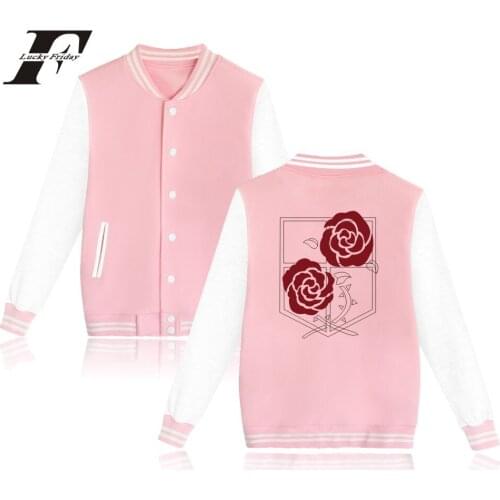 2017 Attack On Titans Baseball Jacket bomber jacket men women Sweatshirt casaco masculino jaquetas Winter Jacket and coat