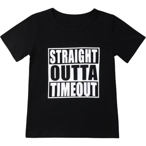 2019 New Toddler Kids Boy Summer Casual Clothes Short Sleeve T Shirt Cotton Tops Toddler Boy Clothes O-neck Short Sleeve 6M-6T