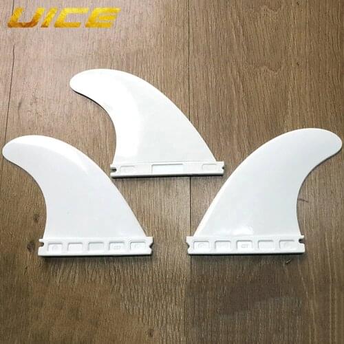 3Pcs/set Future 437 Tri FINS Thruster White Medium Fins Pro Surfing Accessories