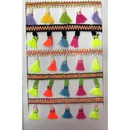 Colorful key tassel,XERY190920C