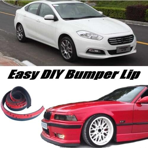 Bumper Lip Deflector Lips For Fiat Viggio Front Spoiler Skirt For Car Tuning / Body Kit / Strip