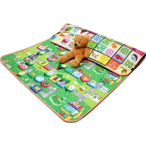 Mat for Children Baby Play Mat 0.5cm Thick Crawling Mat Double Surface Baby Carpet Rug Animal Developing Game Pad