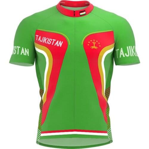 2021 Tajikistan Summer Multi Types Cycling Jersey Team Men Bike Road Mountain Race Riding Bicycle Wear Bike clothing Quick Dry