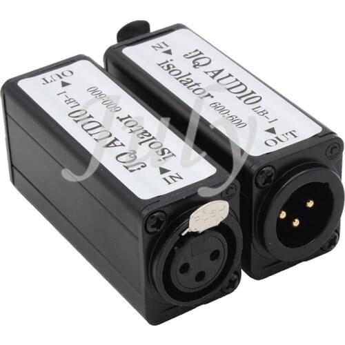 JQAUDIO LB-1 Audio Isolator Isolation Transformer Acoustic Common Ground Acoustic Isolator Frequency Response: 25-20khz