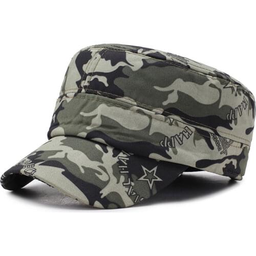 Digital Camo Cap Tactical Camouflage Hats For Men Flat Cap with Earmuffs Army Outdoor Baseball Cap Snapback Hip Hop Men Hats