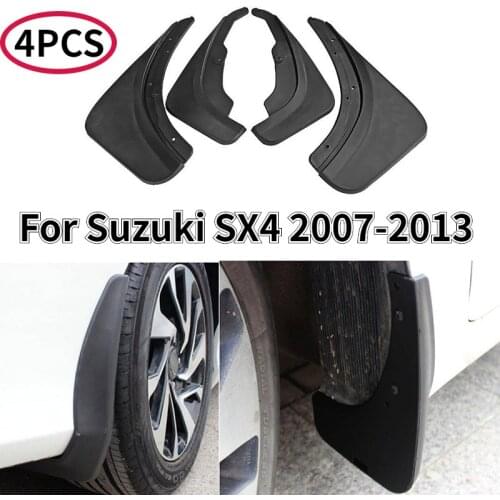 Mudflasp Mudguard Fender For Suzuki SX4 Hatchback Crossover 2007-2013 Mud Flap Guard Splash Car Accessories Front Rear