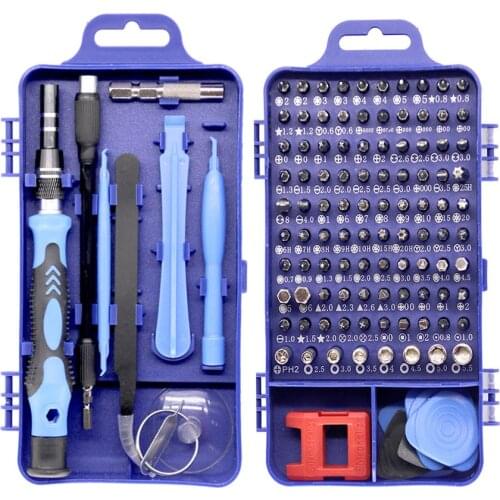 Precision Screwdriver Set 115 In 1 Magnetic Torx Hex Screw Driver Bits Insulated Multitools DIY Repair Hand Tools Turn Screw