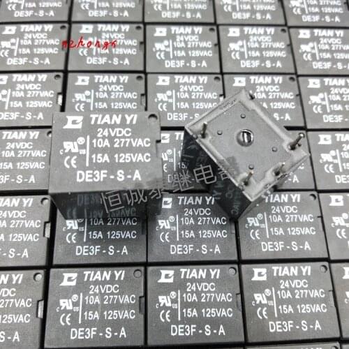 Original de3f-s-a 24VDC 4-pin rice cooker relay