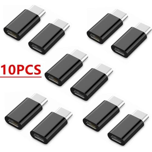 Micro USB to Type C Adapter Converter charger for Huawei P30 P20 lite pro P10 P9 Plus Mate 20 10 9 8 Pro Honor 10 V20 V10 10 9