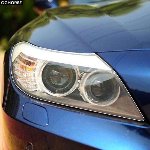 2 Pcs Self Healing TPU Protection Transparent Stickers Car Headlight Protective Film for BMW Z4 E89 2009-2016 Accessories