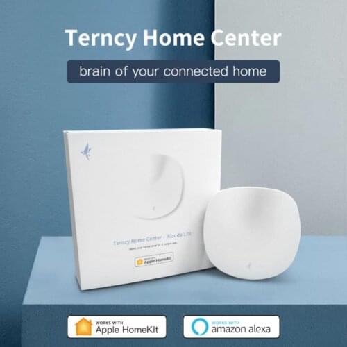 Terncy Zigbee Gateway Hub Smart Home Wireless Comptible with Apple Homekit Google Home Alexa Apple TV HomePod Voice Control