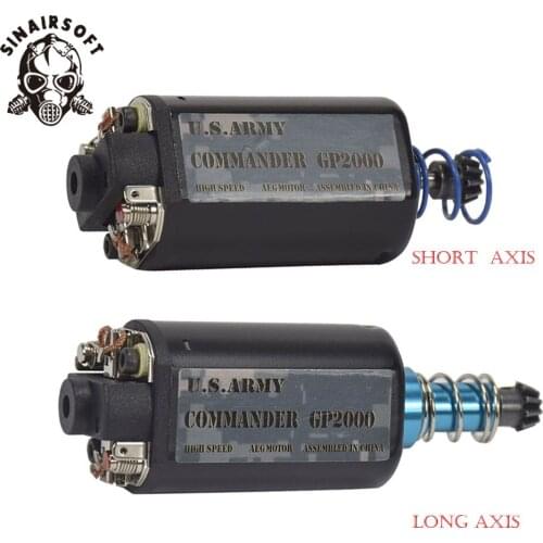 SINAIRSOFT COMMANDER GP2000 Super High speed Motor for Airsoft AEG Ver.2/3 Gearbox Hunting Accessories
