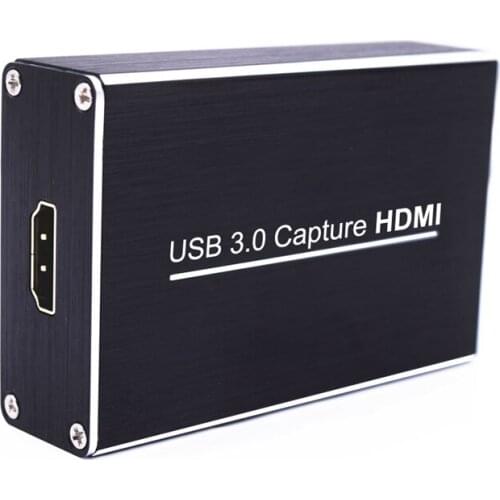 Video Capture Card Device HDMI to USB 3.0 1080P 60fps Full HD Video Recording For Winodws Mac Linux Phone Game PC Live Streaming