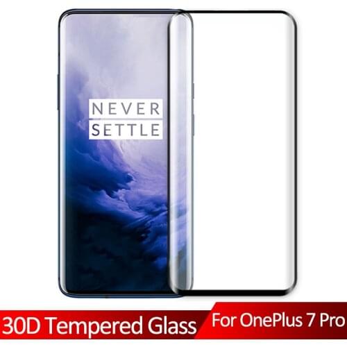 30D Screen Protector Safety Glass For Oneplus 7 7Pro Protective Glas On For Oneplus 1+ 7 Pro 7Pro One Plus 7pro Tempered Glass