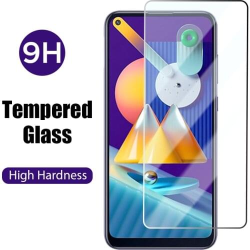 Protective Glass for Samsung M31 M21 M31S M21S M11 M01 M01S Transparent Screen Protector on Samsung Galaxy M51 M40 M30 M20 M10