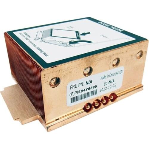 135W Copper Heatsink Cooler For System X3650 M4 94Y6695 96y6618 69y5270 94y6620 Server Heat sink