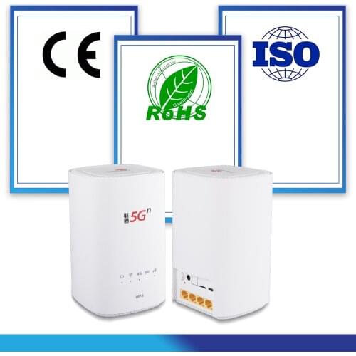 5G CPE VN007 WiFi Router Support 5G Band：n41/n78/n79 4G Band：B1/3/8