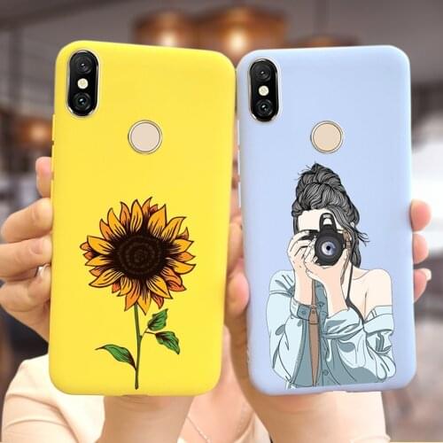 For Xiaomi Redmi S2 Case Cute Sunflowers Soft Silicone Phone Cases For Xiaomi Redmi S2 RedmiS2 S 2 Full Cover Coque Bumper Funda