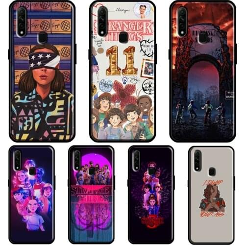 Stranger Things TV For OPPO A15 A1K A3S A5S A52 A72 A91 A83 A93 Find X3 Pro Reno 2 Z A5 A9 A31 A53 2020 Case