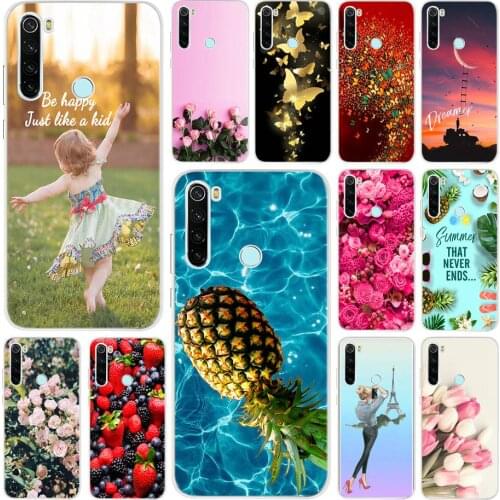 Colorful Painted Case For Xiaomi Redmi Note 8t 8 Cover Redmi Note8 Silicone Soft TPU Phone Case For Xiaomi Redmi Note 8 8t Coque