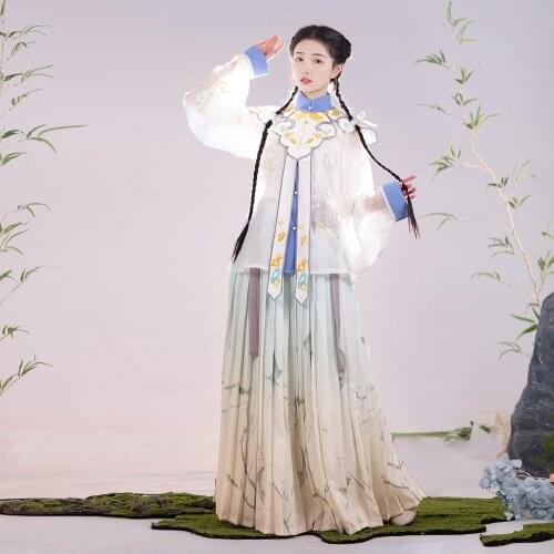 Ancient Style Ladies Women Hanfu Traditional Chinese Clothing For Dancewear Or Coaplay