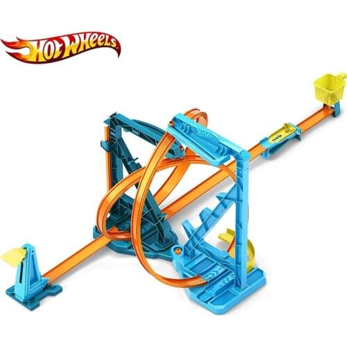 How Wheels Track Builder Unlimited Infinity Loop Kit Play Set Building Kid Toys Learning & Education Series GVG10 For Boy Gift
