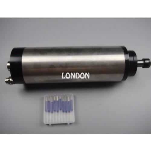 CNC spindle kit ER11 800W water cooling spindle motor +10 pieces cnc engraving bits