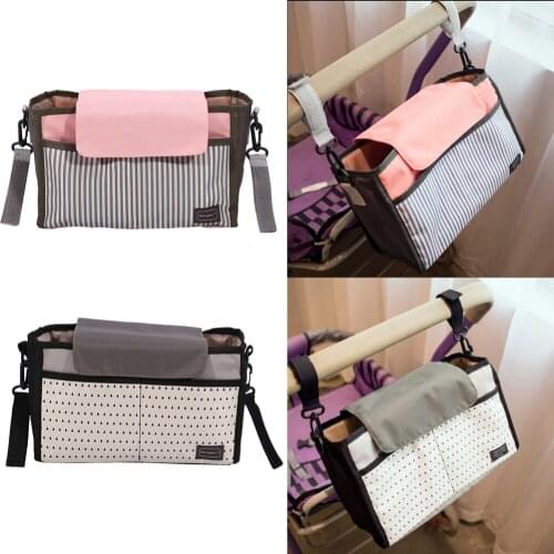 Mimple Diaper bag Baby Stroller Bag Organizer Bag Nappy diaper bag Pram Cart Basket Hook Stroller Accessories wetbag for diapers