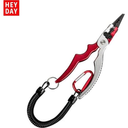 Multi-function Decoupling Device Aluminum Fishing Pliers Stainless Steel Ffishing Pliers Alloy Steel Fishline Scissors