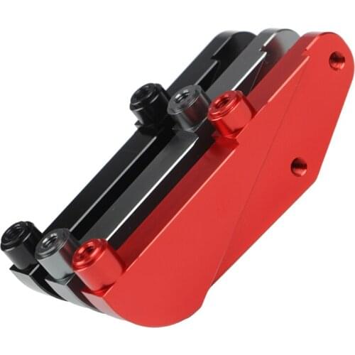 Motorcycle rear brake caliper bracket adapter 82mm/45mm for 220 brake disc for rpm frando hf1 adelin adl01 for Electric vehicle