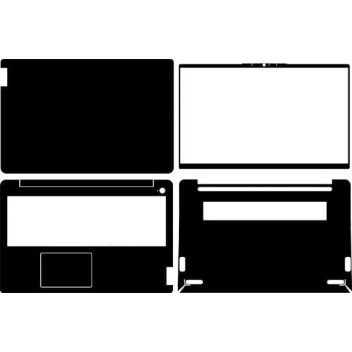 Carbon fiber Laptop Sticker Skin Decal Cover Protector for Lenovo IDEAPAD 15S ALC 2021 15.6"