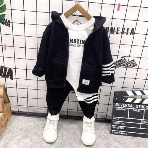 New Fashion 2020 Children Outfits Tracksuit Clothing Children Hooded track suit + Irregular T-shirt Sport Suit Boys Clothing Set