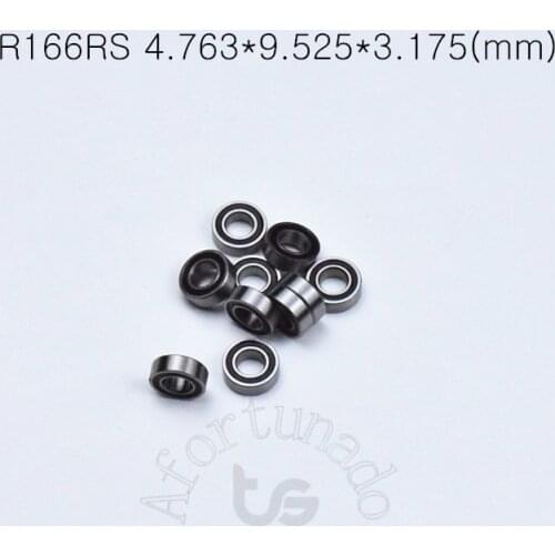R166RS 4.763*9.525*3.175mm 10pieces free shipping bearing 10pcs Miniature Mini Bearing chrome steel bearing R166 R166ZZ