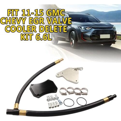 Valve Cooler Delete Kit 6.6L Duramax LML Diesel Fits For Chevrolet 2011-2015 GMC Chevy EGR Cooling System Auto Replacement Parts