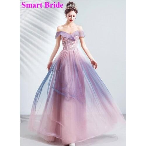 Smart Bride V-neck Women Dresses