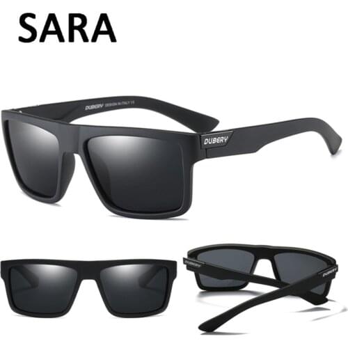 Luxury Brand Polarized sunglasses Black Frame Square Coating men women Driving Male Goggle Fishing Eyewear Oculos masculino