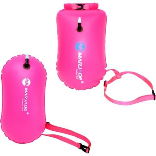 Sports Safety Swim Buoy Swimming Bag Buoy Dry Bag Float Inflatable Air Bag for Triathlon Standup Paddling Swimmer
