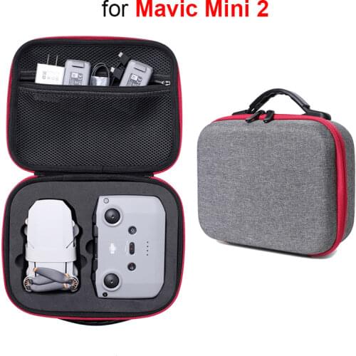 For DJI Mavic Mini 2 Portable Storage Bag Zipper Handbag Shockproof Carrying Case mavic mini 2 Drone Remote Control Accessories