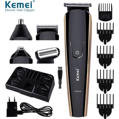 8 In 1 Mens Precision Hair Trimmer Hair Clipper Shaver Body Groomer Beard Stubble Trimer Face Shaving Machine Head Trimming 40D