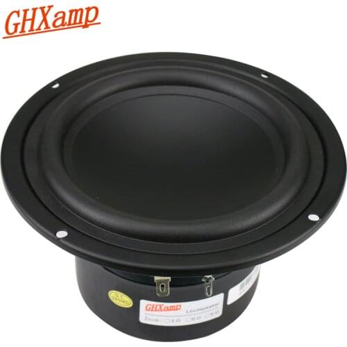 GHXAMP 5.25 inch 148mm Woofer Speaker 5inch 40W Subwoofer Home Theater High Power Long Stroke For Bookshelf Computer Speaker 1PC