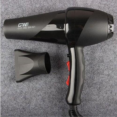 GW 3000W AC Motor NEW 2018 Low Noise Electric Handle Hair Dryer Black Professional Blow Dryer Bathroom Salon Equipment 220V
