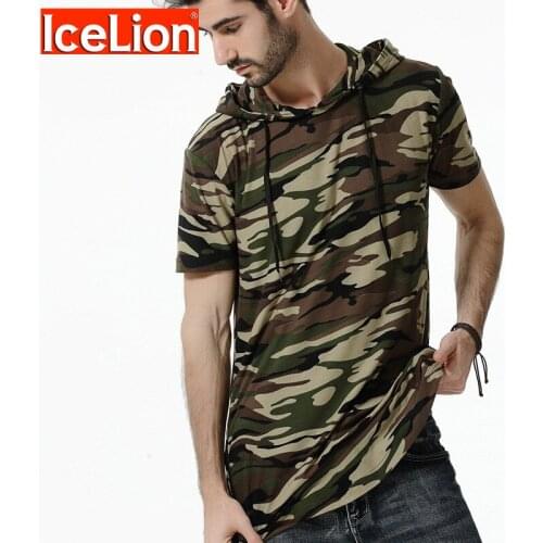 Мужские камуфляжные футболки IceLion China At AliExpress