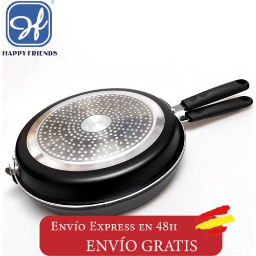 Spanish Omelette Pan for Induction Non-stick Ø24cm Spanish Tortilla Happyfriends